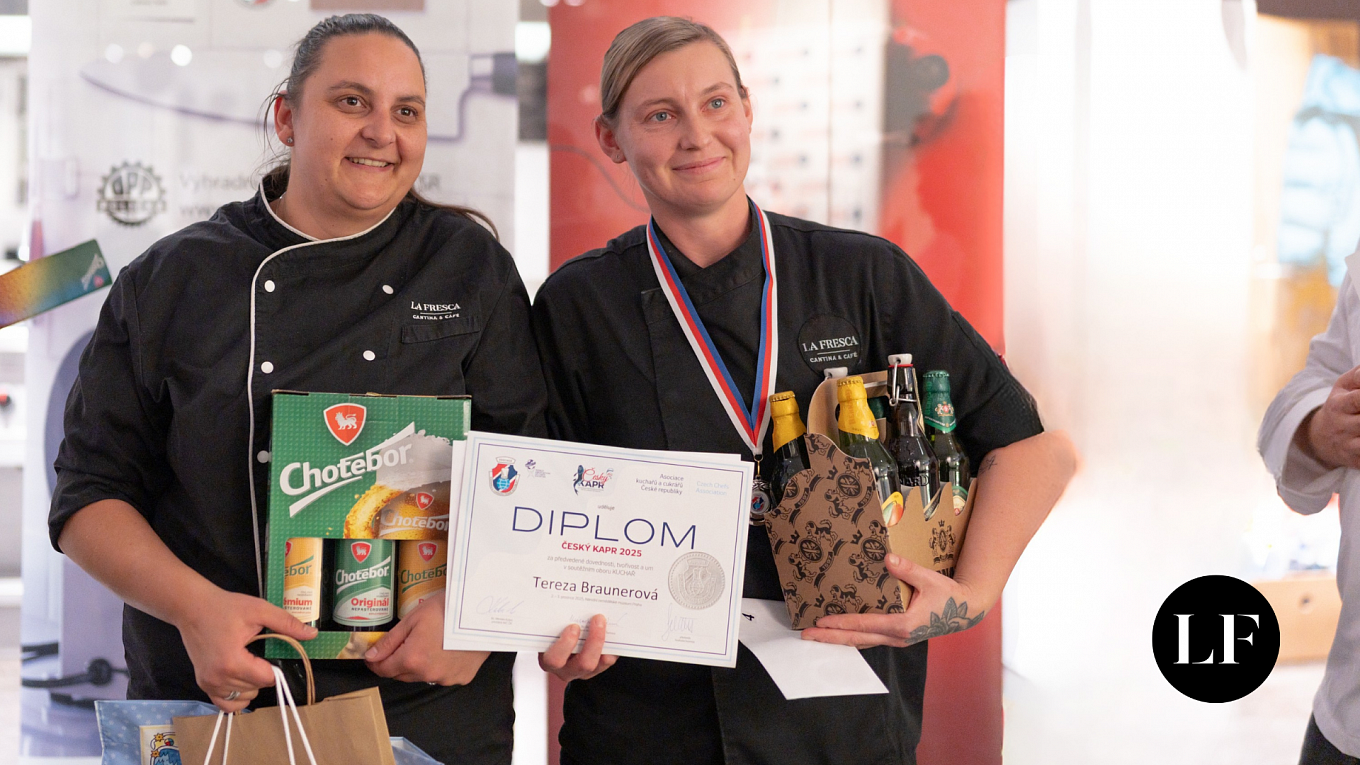 Úspěch naší Terezy Braunerové v prestižní kulinářské soutěži
